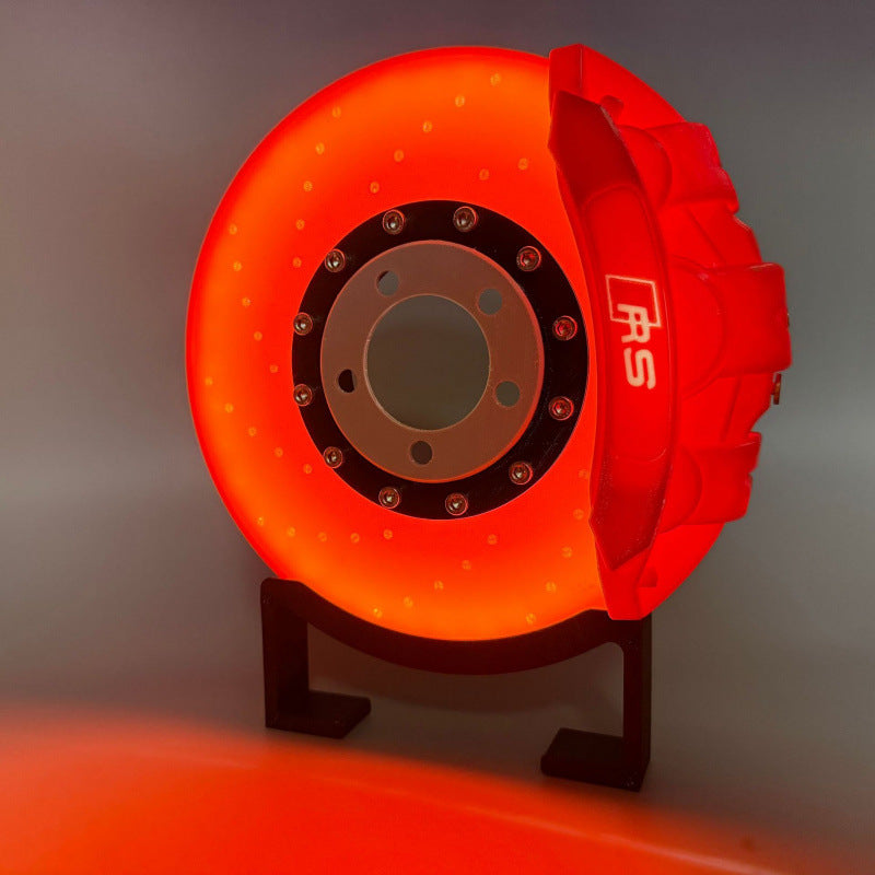 New Brembo caliper with luminous brake disc