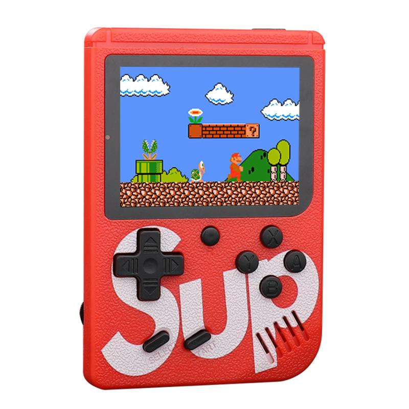 Red Retro SUP Handheld Console with 400 Games