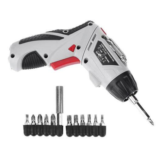 Multi-function Electric Screwdriver Set Household Lithium-Ion Rechargeable Drill Gun Tools Wireless Screwdrivers