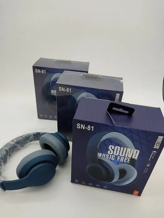 Headphones SN-81 Blue - Bluetooth